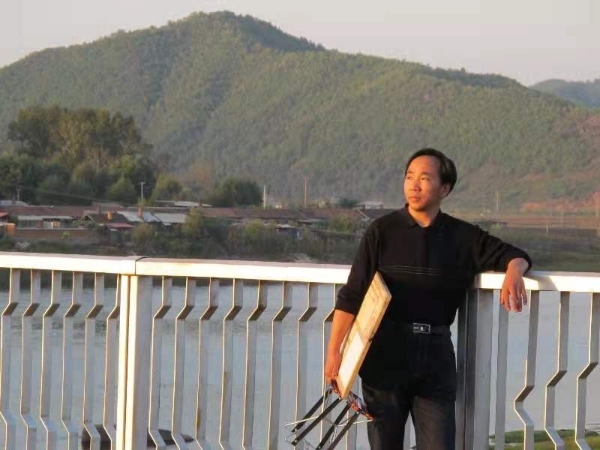 东书房签约艺术家马秋平：色墨合一构建创作情感表达新空间
